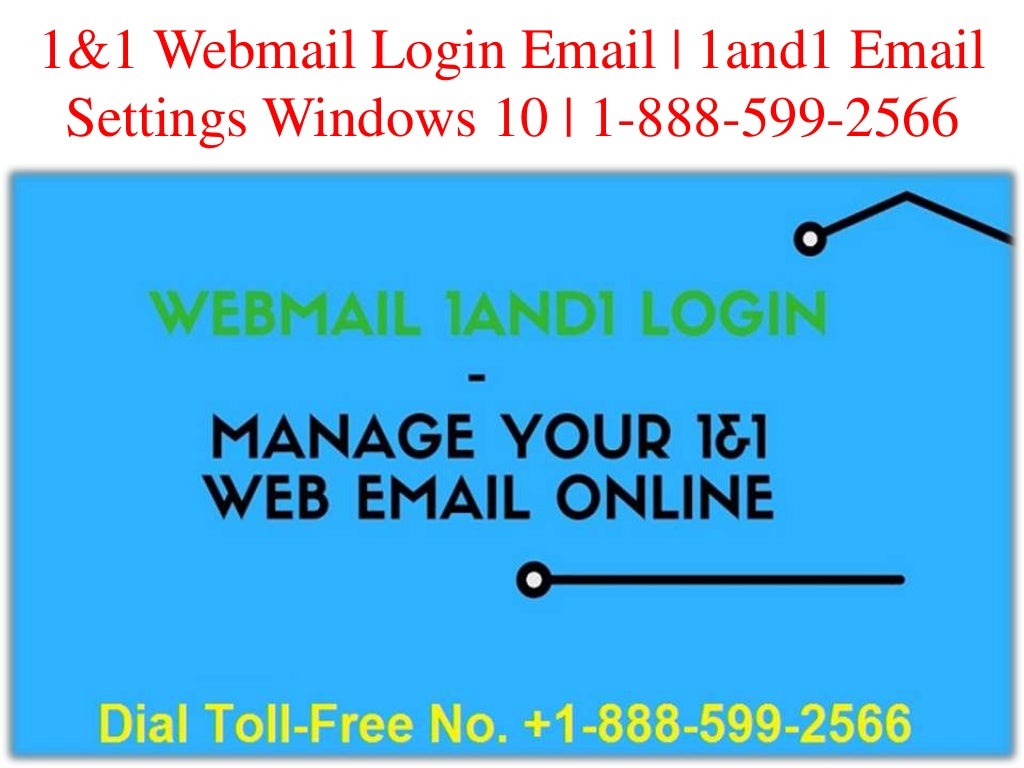 18885992566 1&1 Webmail Login Email 1and1 Email Settings Windows 10