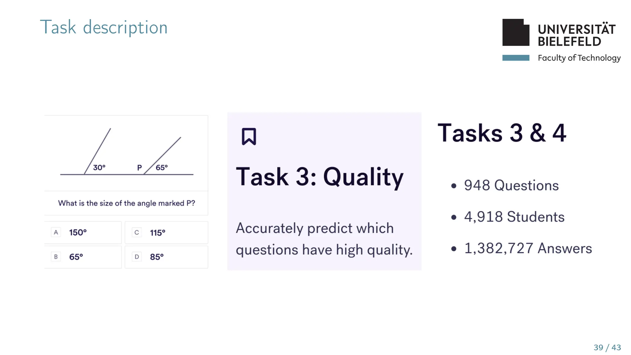 Faculty of Technology
Task description
39 / 43
 