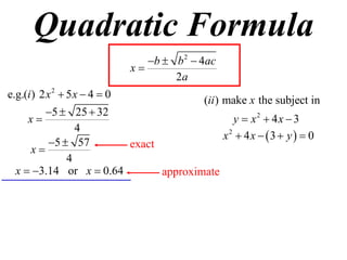 11x1 T01 07 Quadratic Equations 12