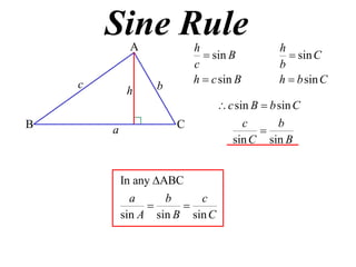Sin Field 11 x1 t04 05 sine rule (2013) | PDF