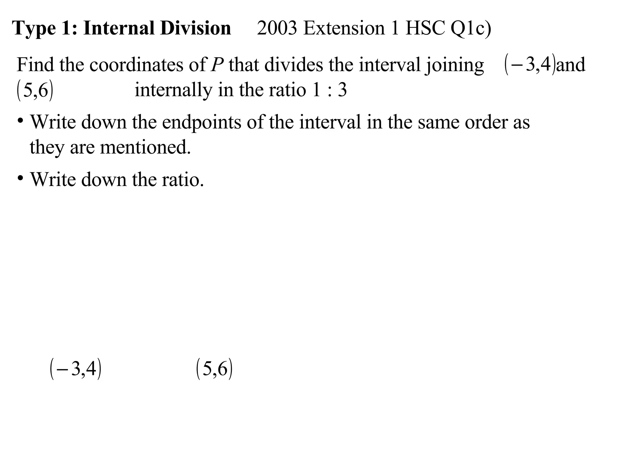 11 X1 T05 01 Division Of An Interval