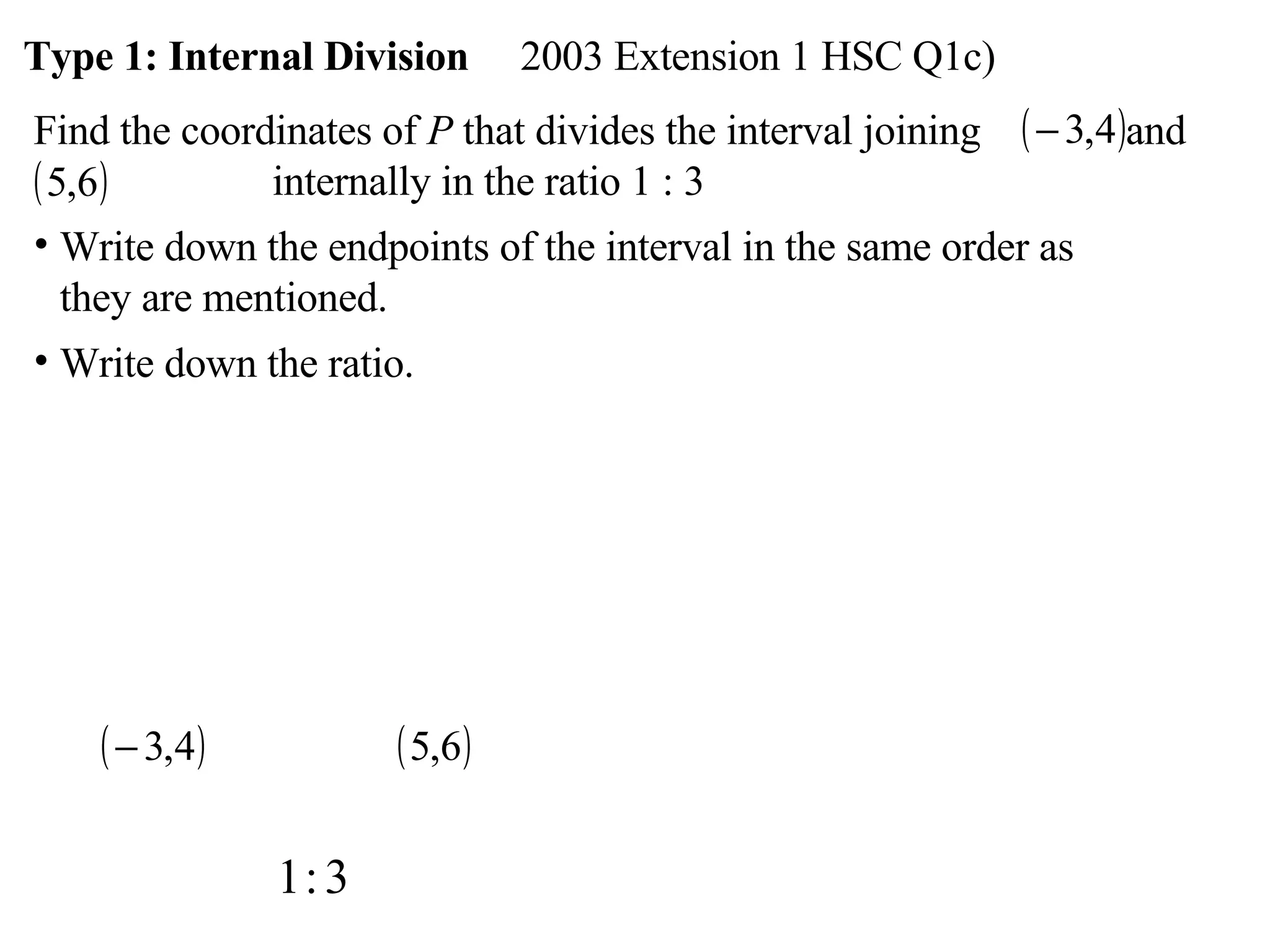 11 X1 T05 01 Division Of An Interval