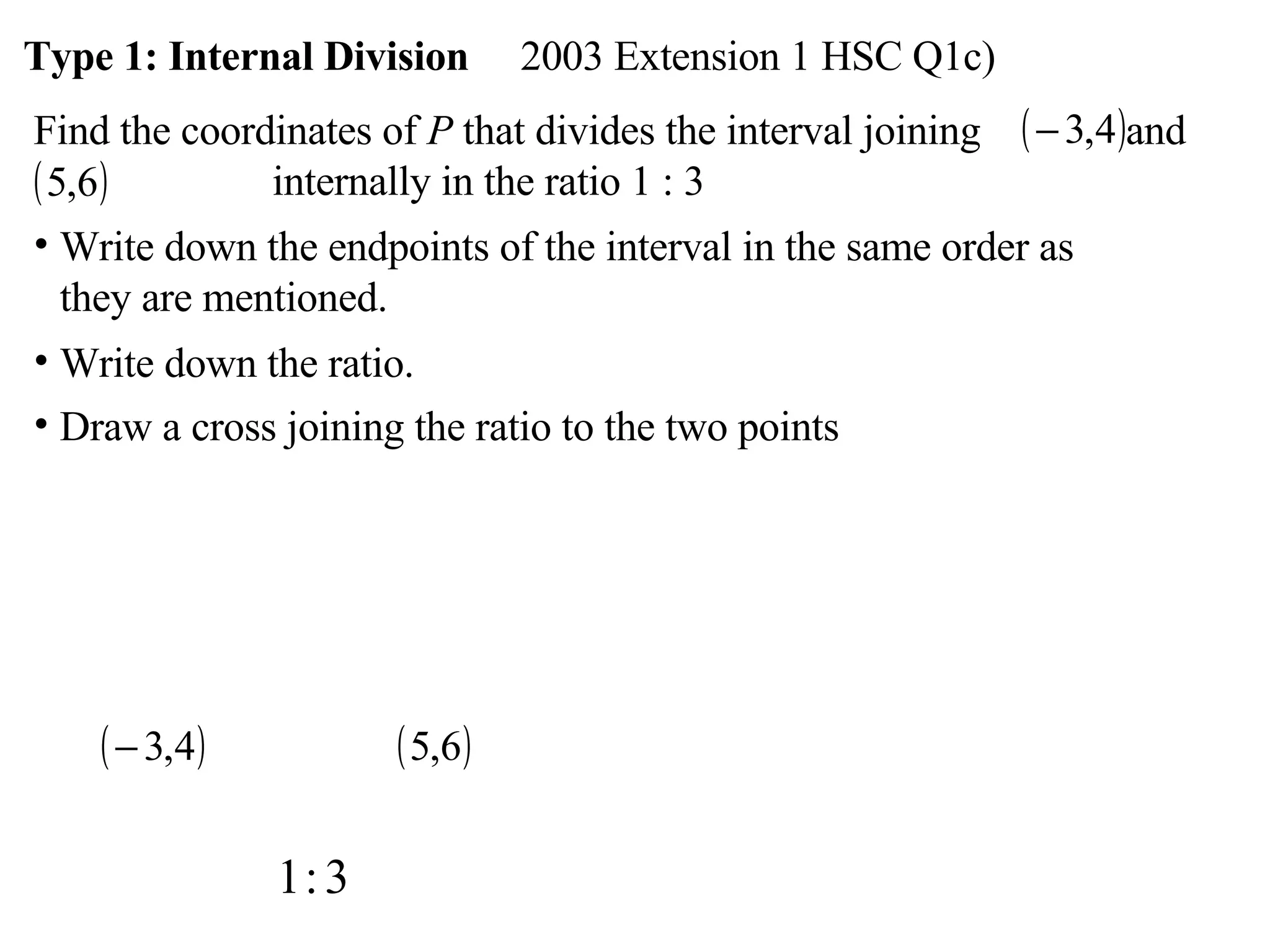 11 X1 T05 01 Division Of An Interval