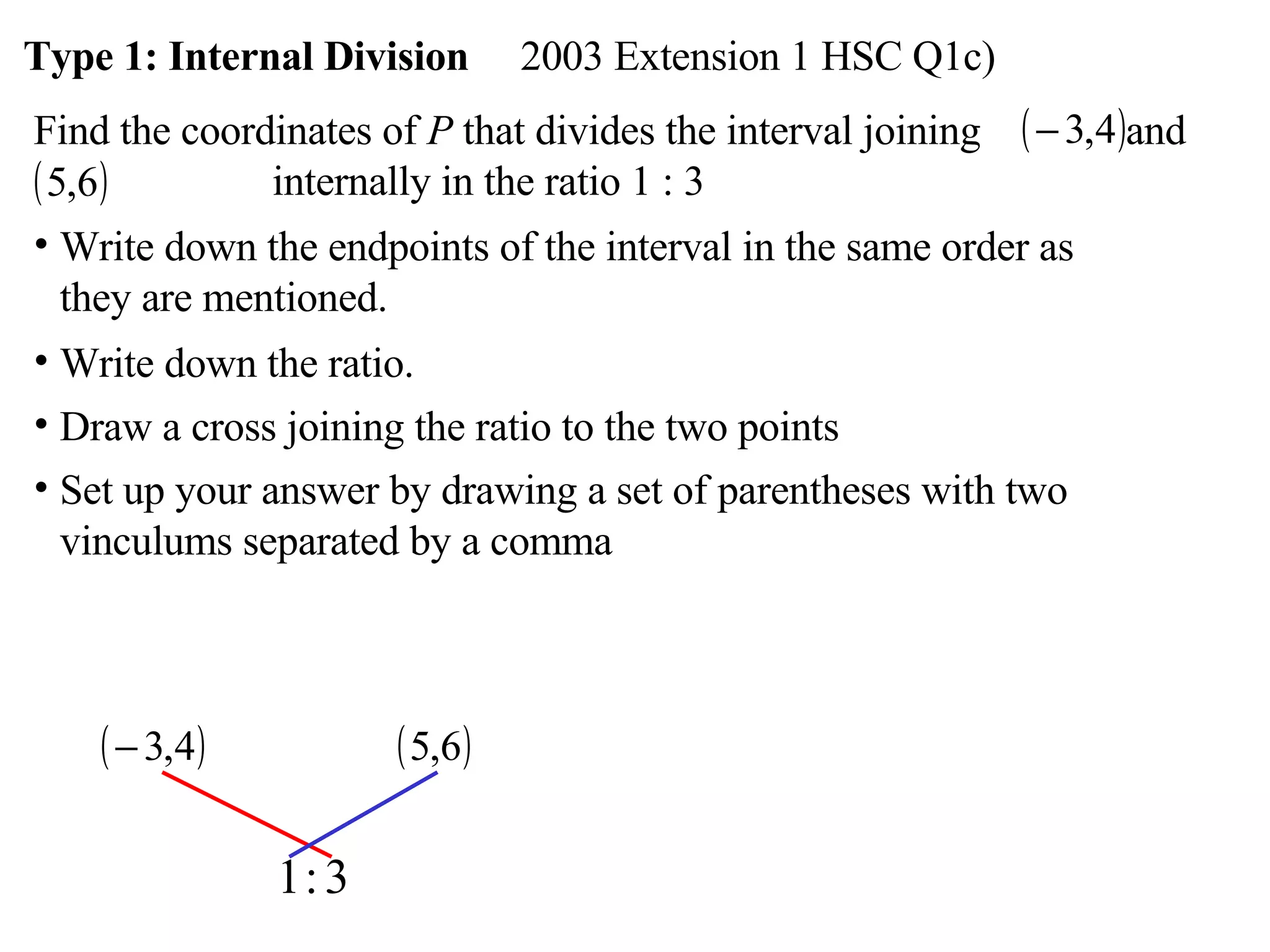 11 X1 T05 01 Division Of An Interval