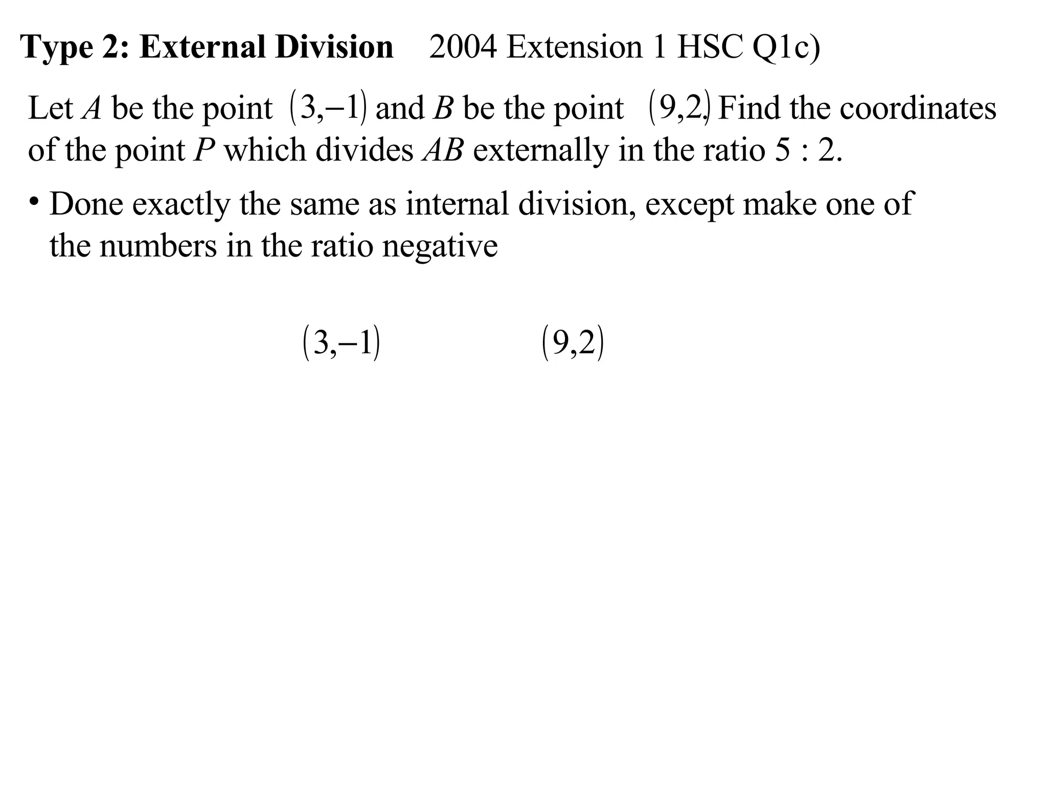 11 X1 T05 01 Division Of An Interval