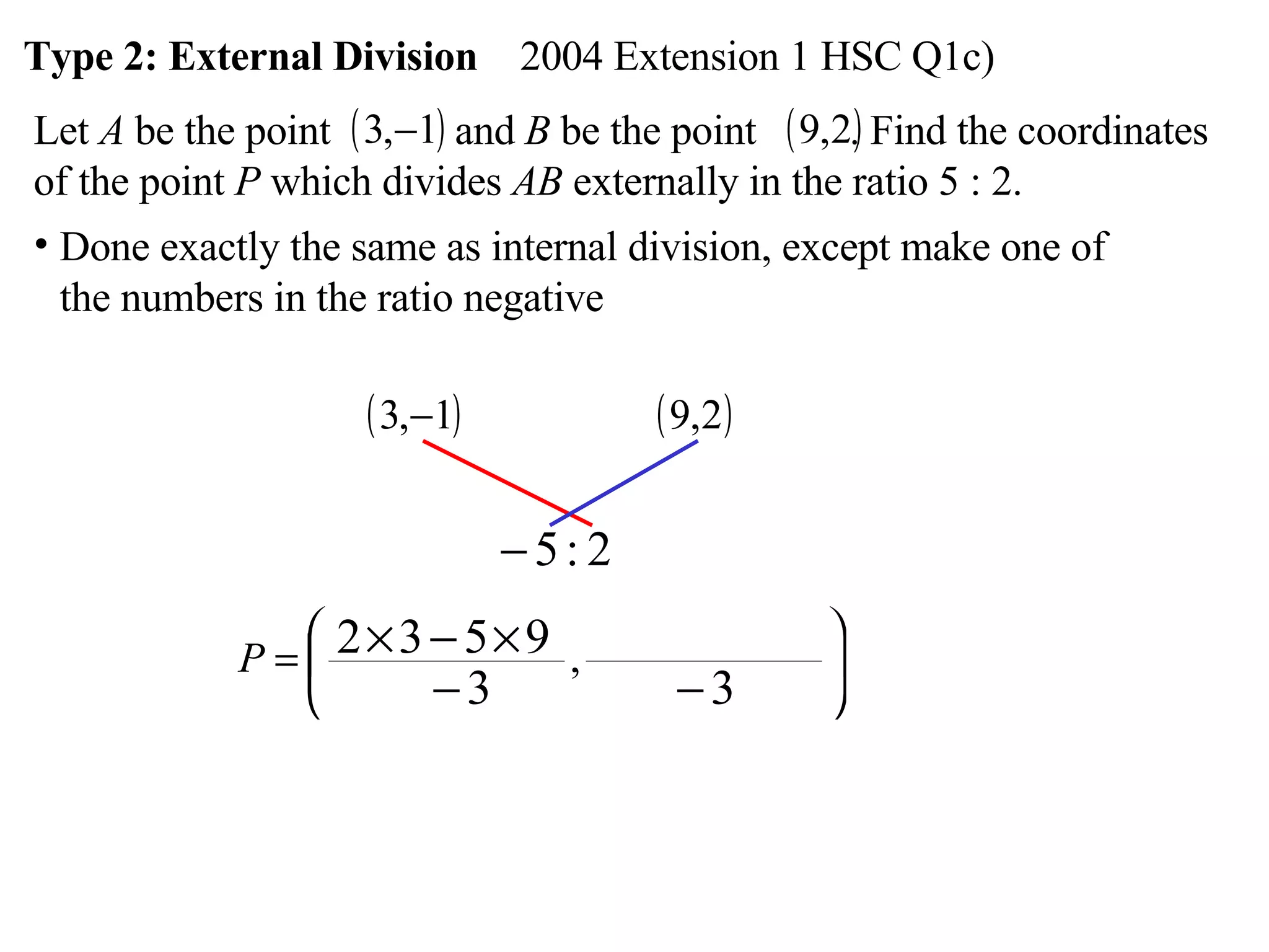 11 X1 T05 01 Division Of An Interval
