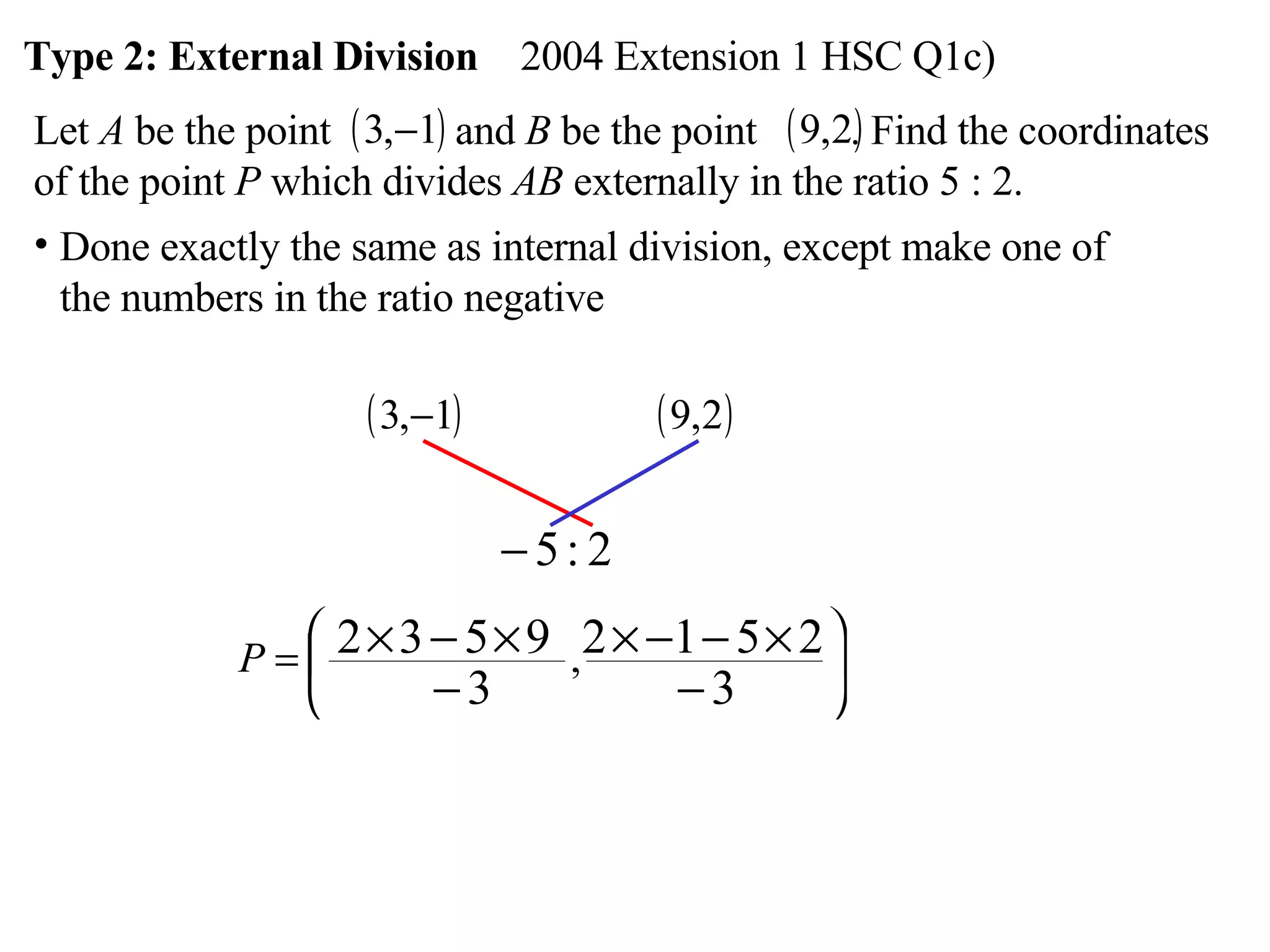 11 X1 T05 01 Division Of An Interval