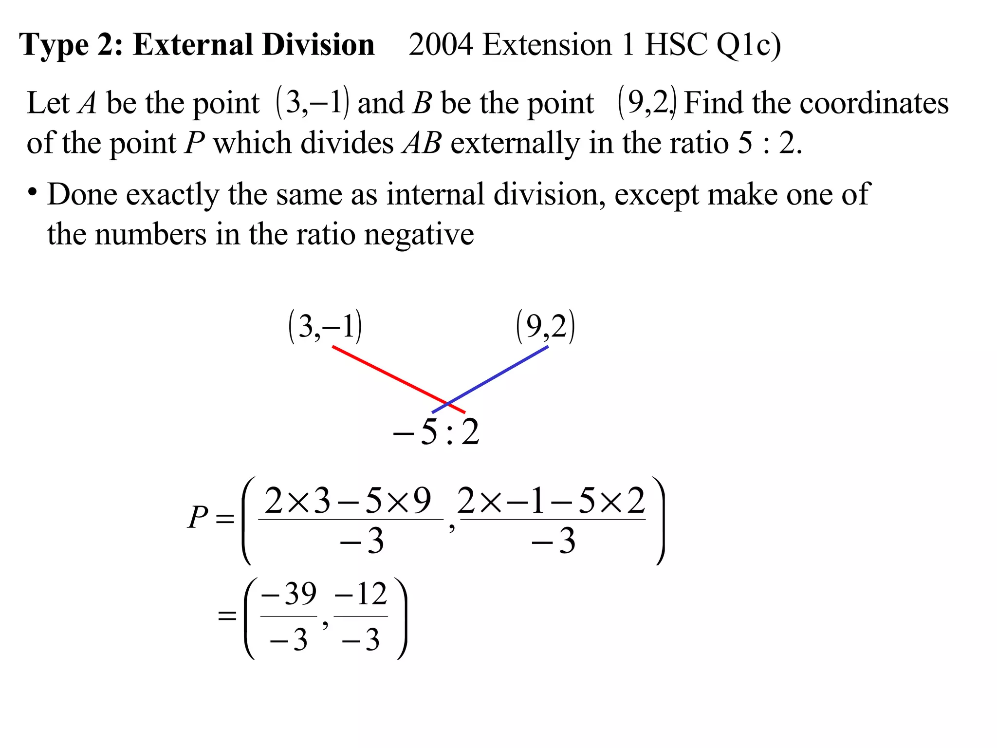11 X1 T05 01 Division Of An Interval