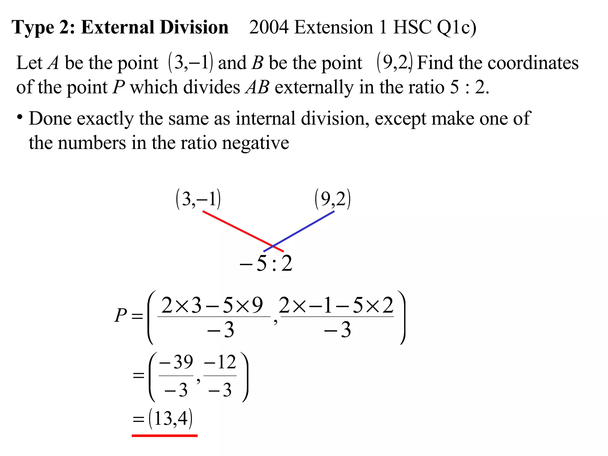 11 X1 T05 01 Division Of An Interval