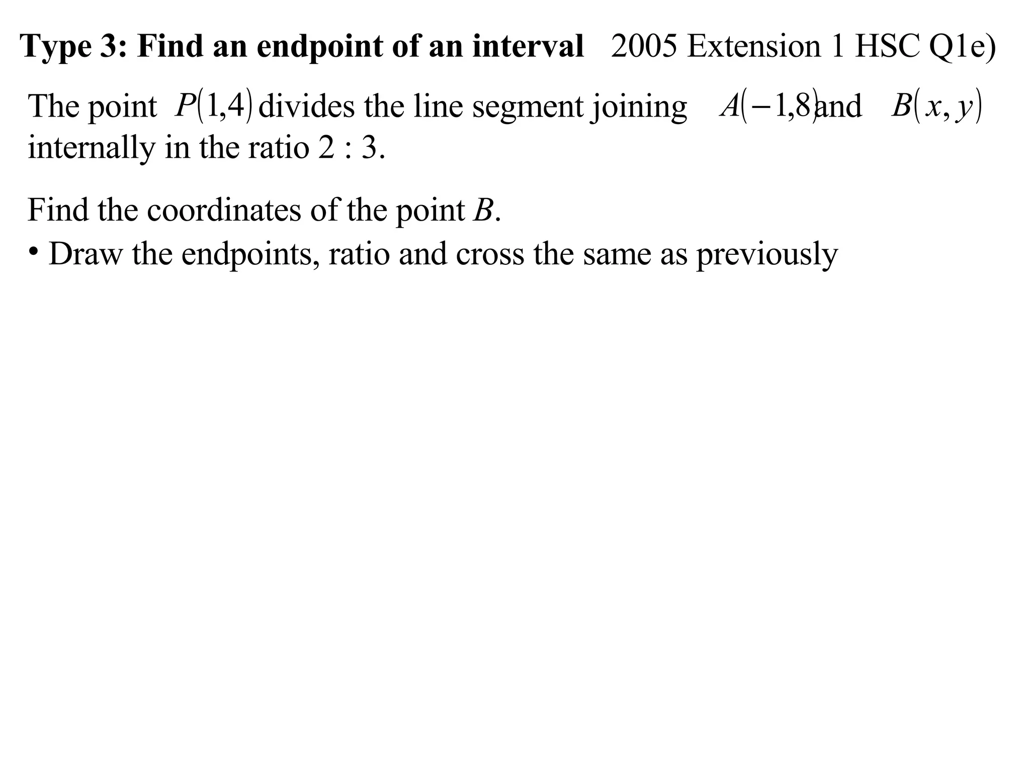 11 X1 T05 01 Division Of An Interval