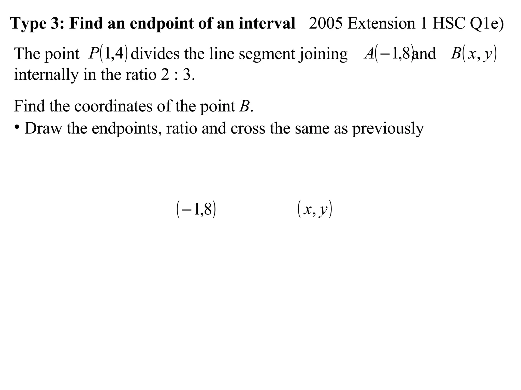 11 X1 T05 01 Division Of An Interval