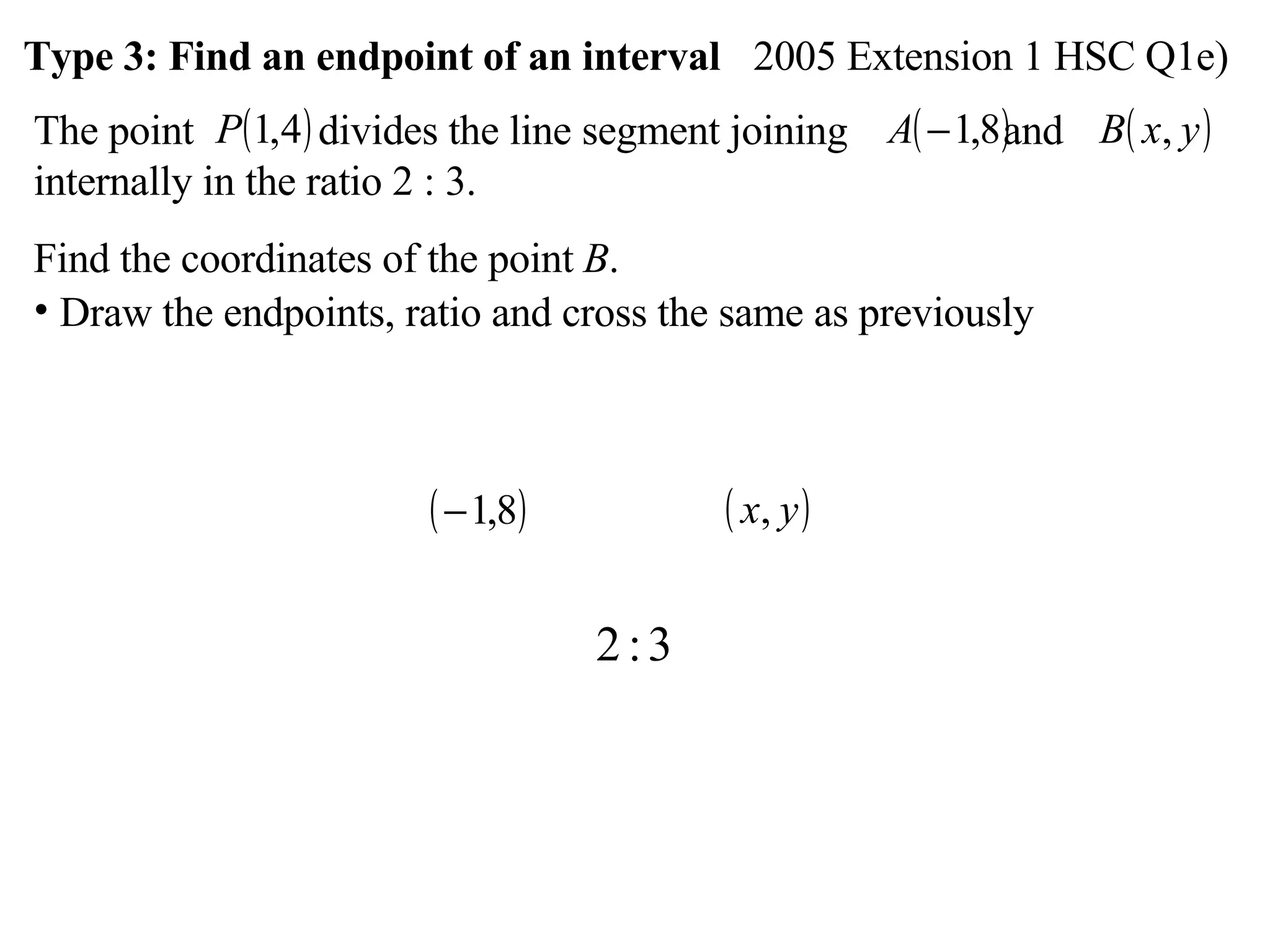 11 X1 T05 01 Division Of An Interval