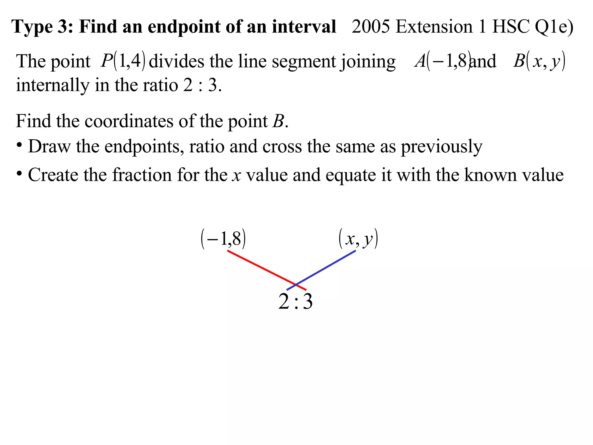 11 X1 T05 01 Division Of An Interval