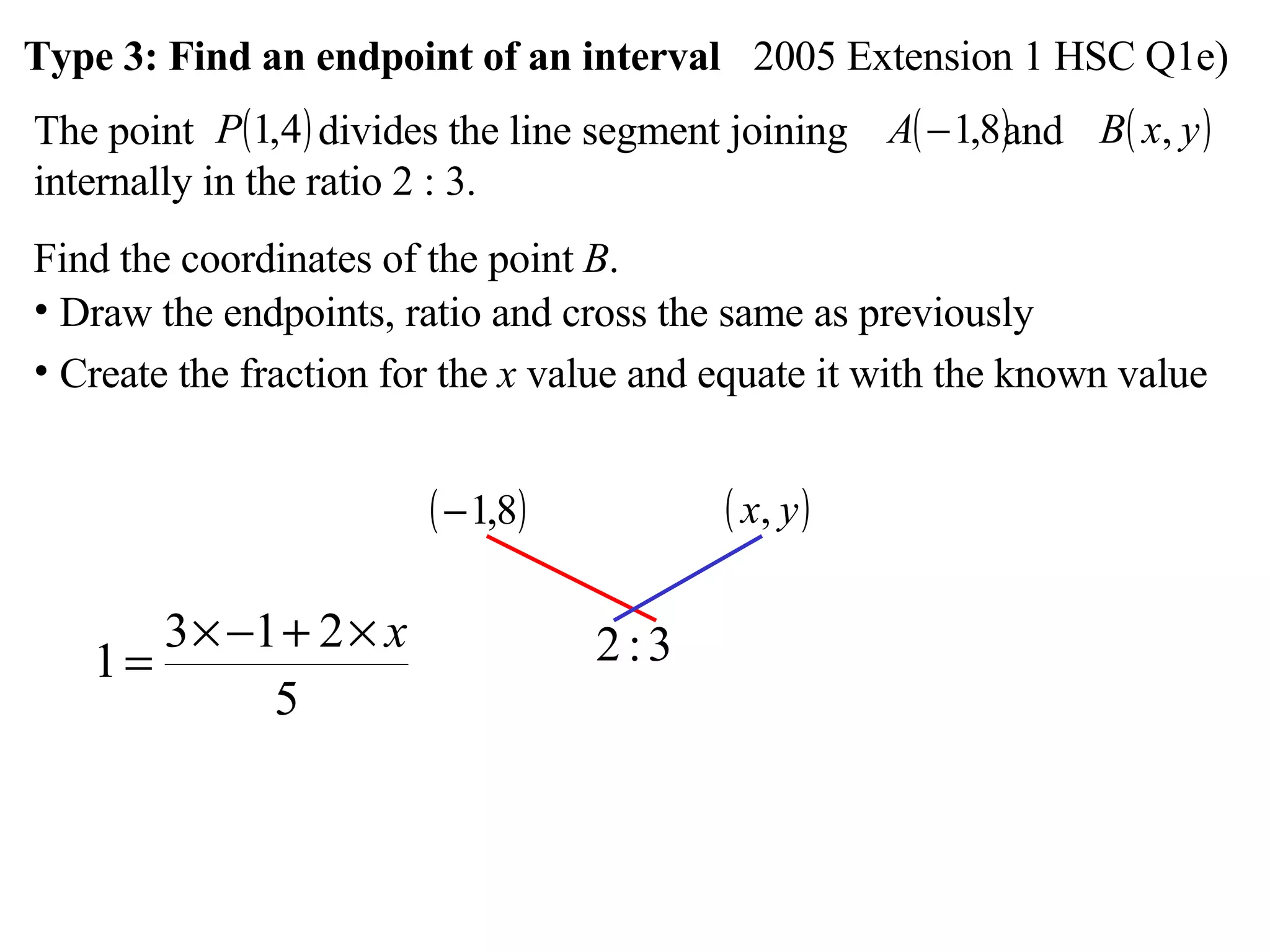 11 X1 T05 01 Division Of An Interval