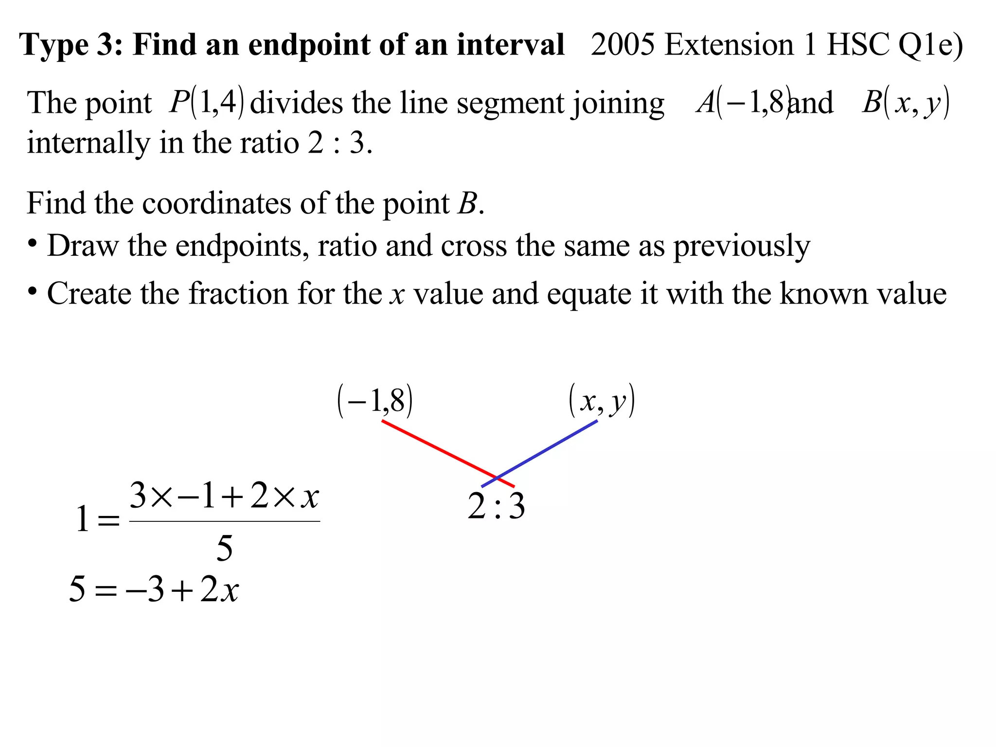 11 X1 T05 01 Division Of An Interval