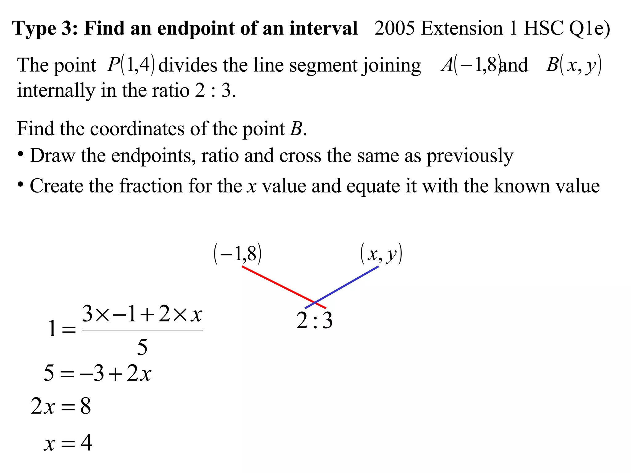 11 X1 T05 01 Division Of An Interval