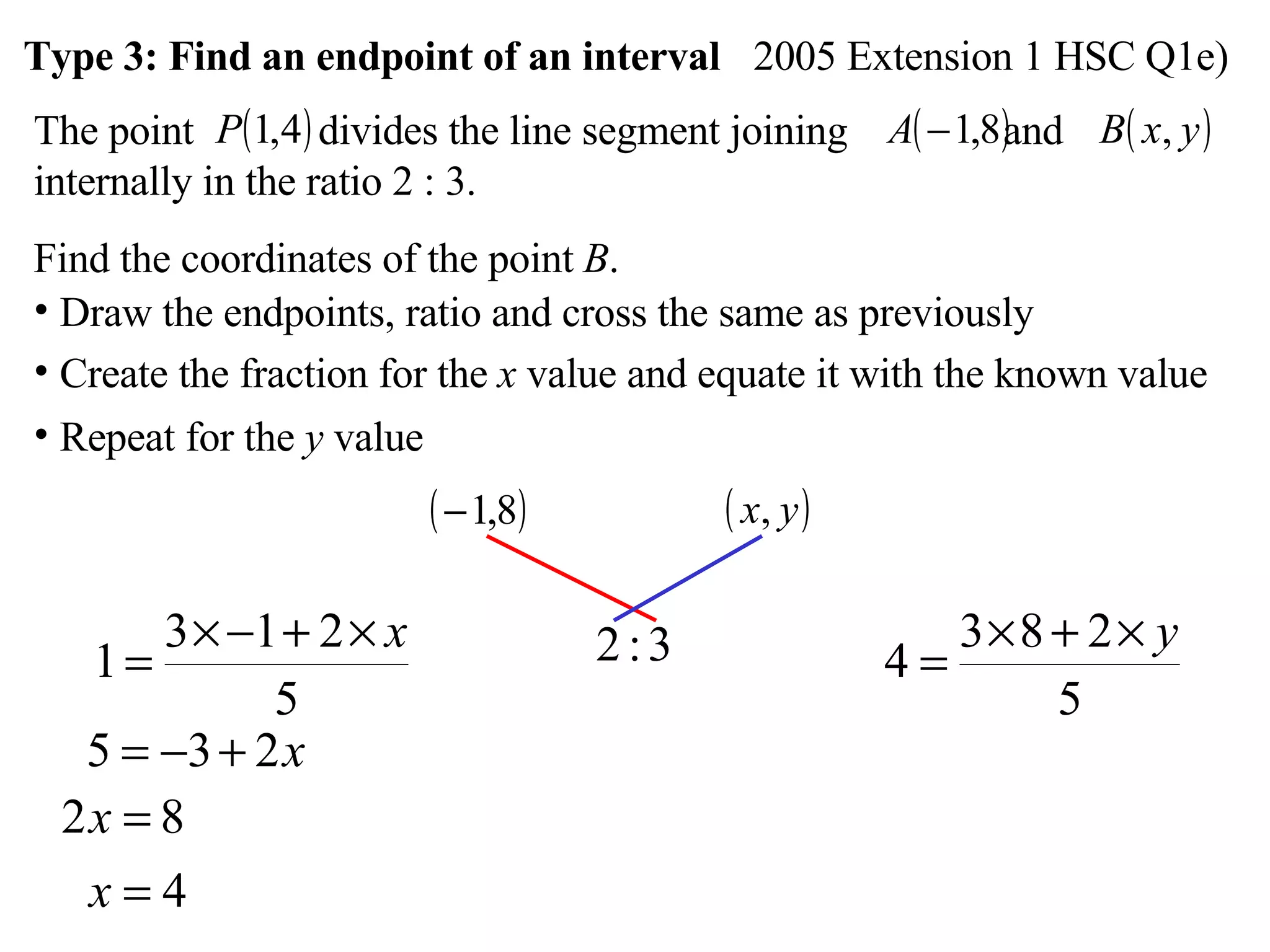 11 X1 T05 01 Division Of An Interval