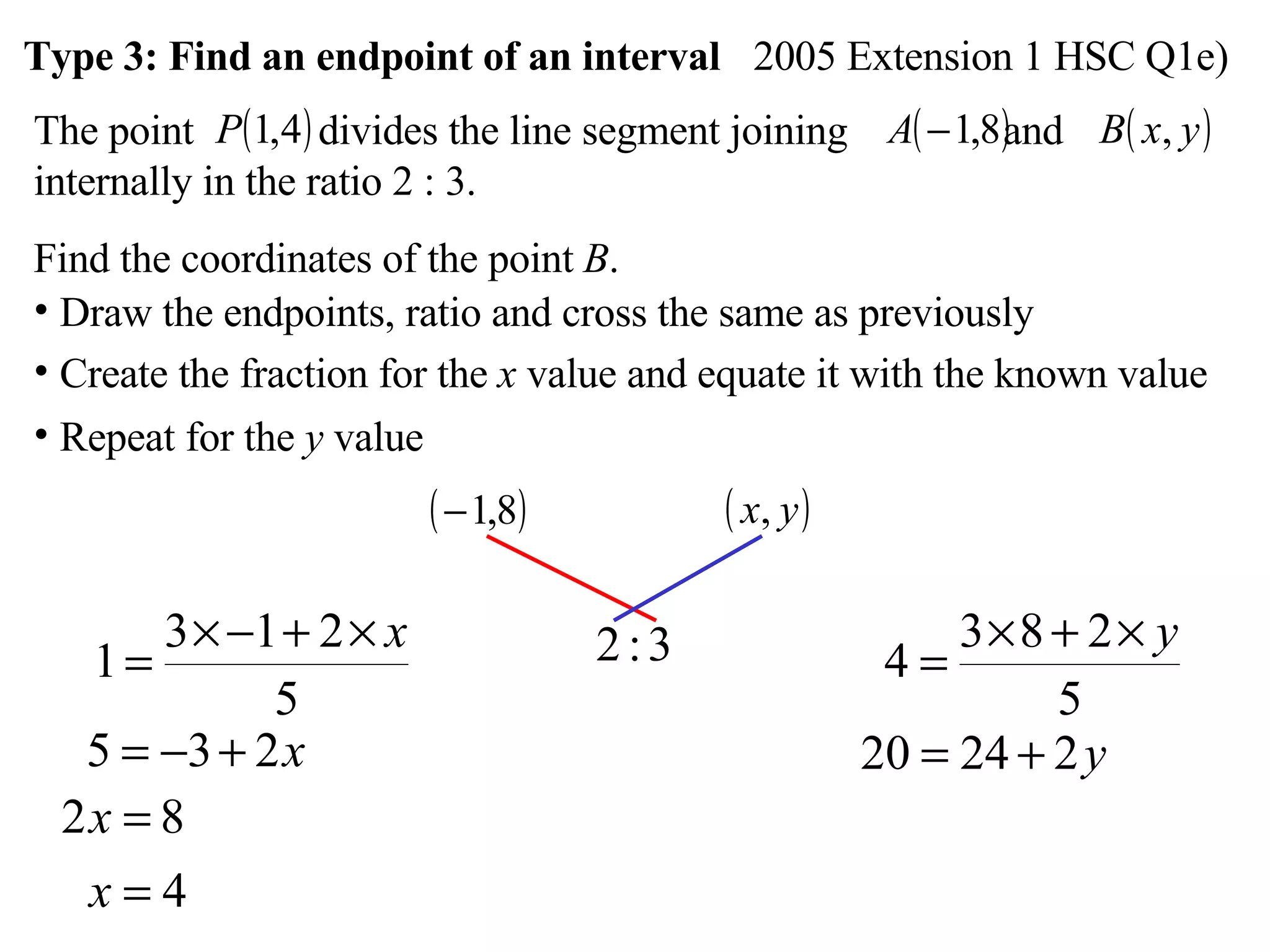 11 X1 T05 01 Division Of An Interval
