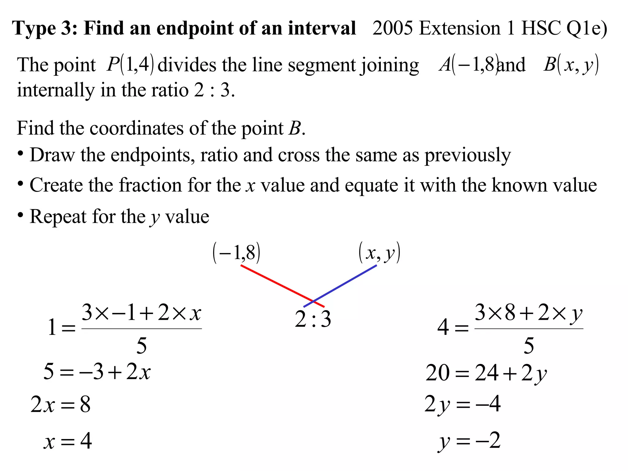 11 X1 T05 01 Division Of An Interval