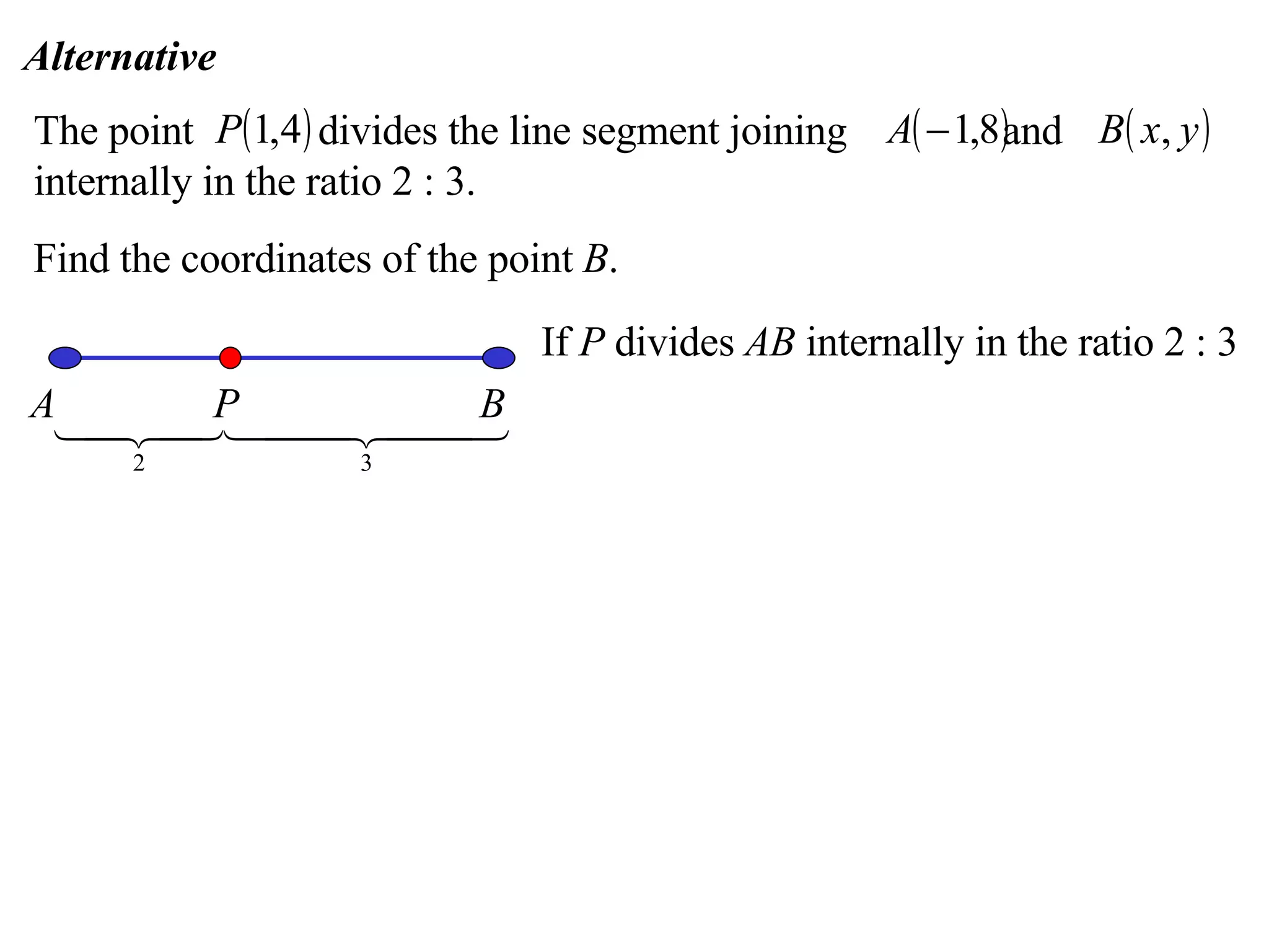 11 X1 T05 01 Division Of An Interval