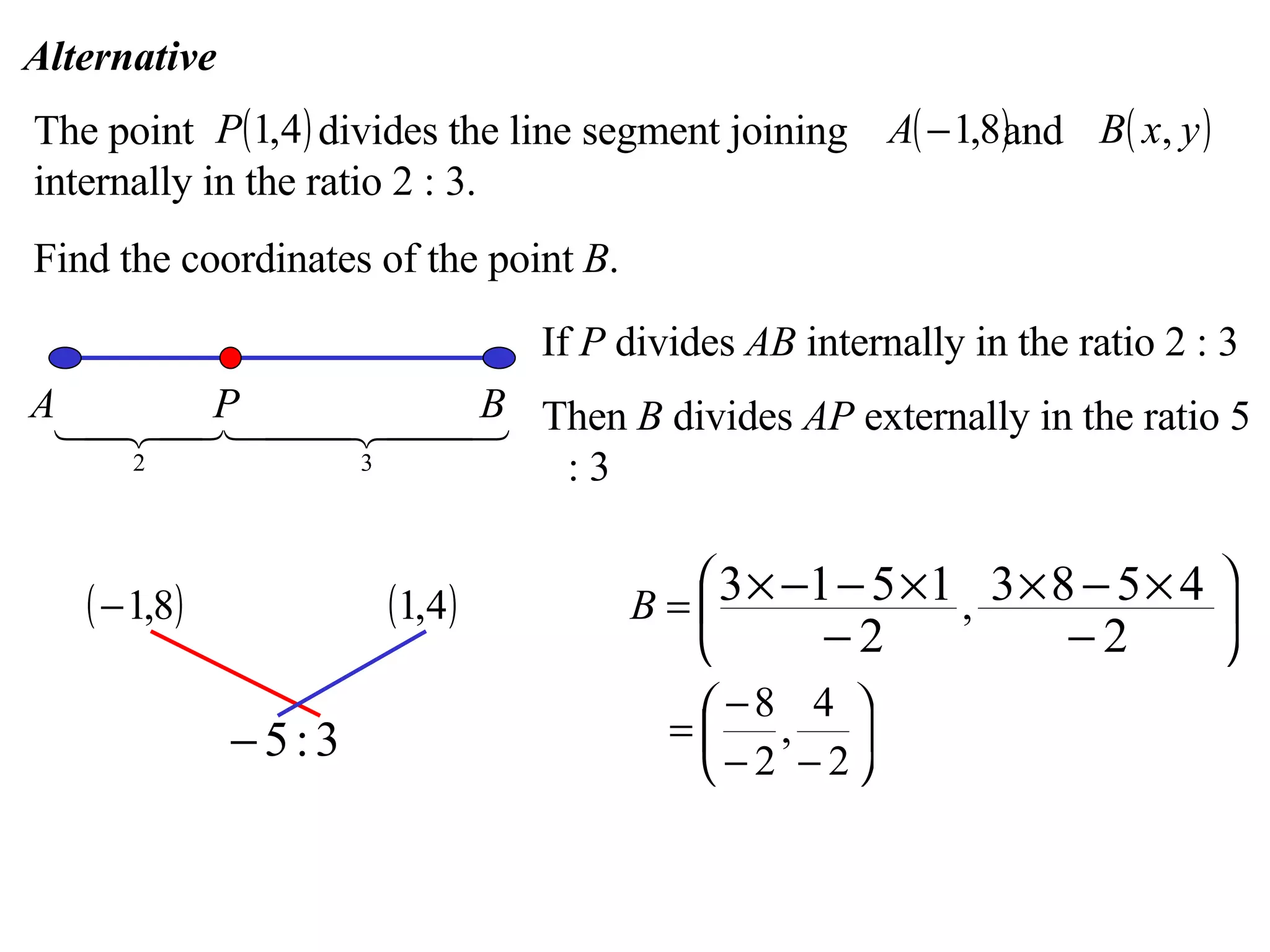 11 X1 T05 01 Division Of An Interval