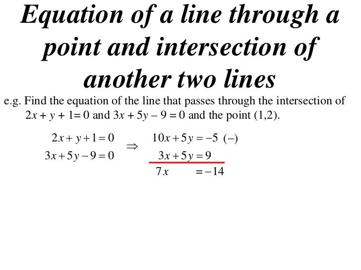 11x1 T05 06 Line Through Point Of Intersection 2010