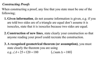 11 X1 T06 01 Angle Theorems