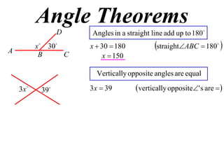 11 X1 T06 01 Angle Theorems