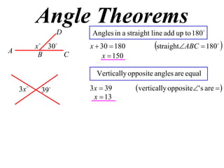 11 X1 T06 01 Angle Theorems