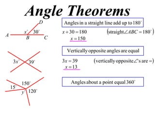 11 X1 T06 01 Angle Theorems