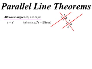 11 X1 T06 01 Angle Theorems