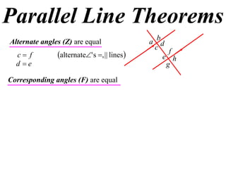 11 X1 T06 01 Angle Theorems