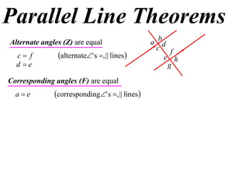 11 X1 T06 01 Angle Theorems