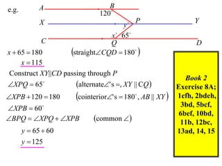 11 X1 T06 01 Angle Theorems