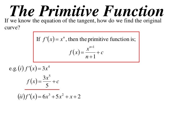 11 x1 t12 07 primitive function