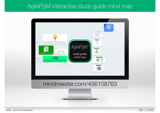 See Appendix #2 for more mind maps from DSDM Consortium products
M00 - Course introduction 7/11 | 7/182
 