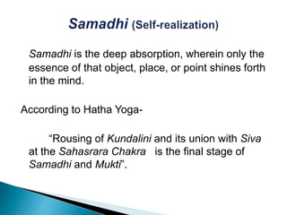 Aparigraha		 Non-possessiveness Observances (Niyama):Rules of individual discipline. Shauch			 Cleanliness	