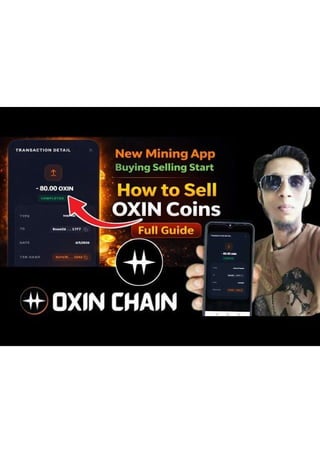 Oxin Rp Where and How To Sell Oxin Coin Online.. | PDF