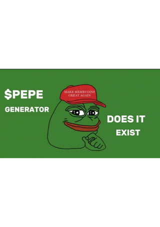 Exploring the Reality of Free $PEPE Token Generators: What You Need to Know
