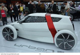 Audi Urban Concept Elektrische auto   - 58 -
 