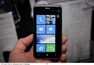 HTC Titan II 4G LTE Windows Phone 7.5 (Mango)   - 85 -
 