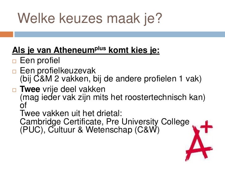 12 03-07 profielkeuzeavond vwo nieuwe vakken (2)