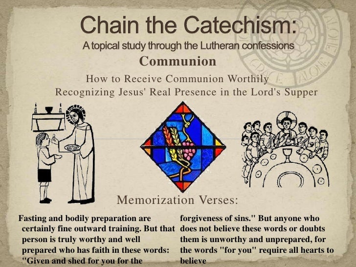 12 05 25 Communion How To Receive Communion Worthily