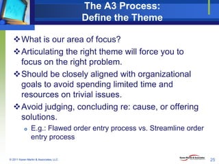 A3 Management (Part 1 of 2) | PDF