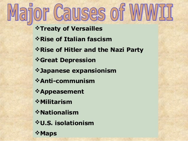 causes of world war 1
