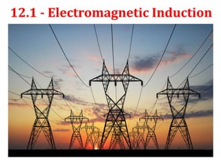 12.1 - Electromagnetic Induction
 