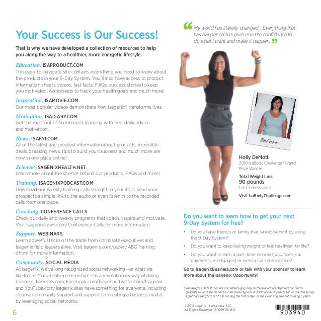 isagenix measurement guide
