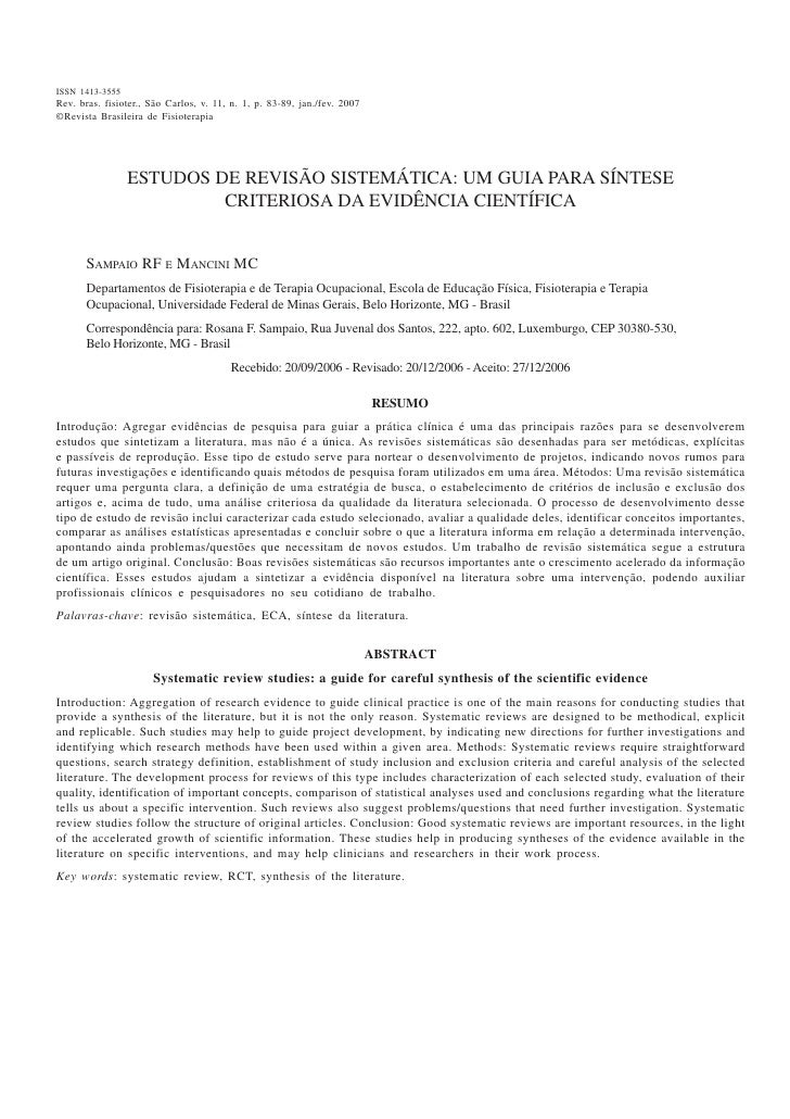 Prisma revisao sistematica