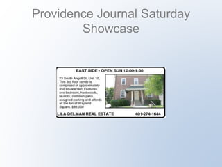 Providence Journal Saturday 
Showcase 
 