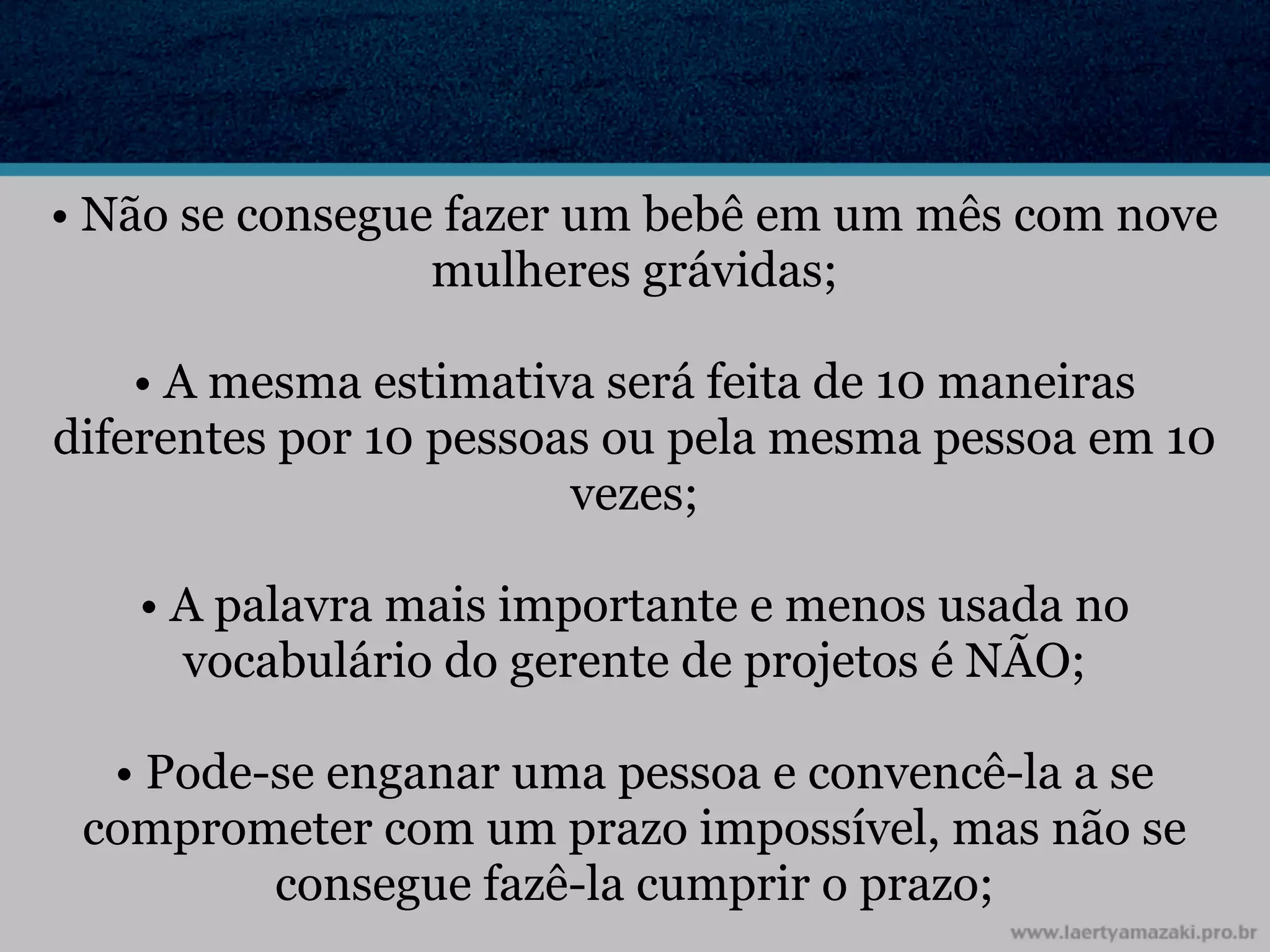 Ocorrência de erros e problemas